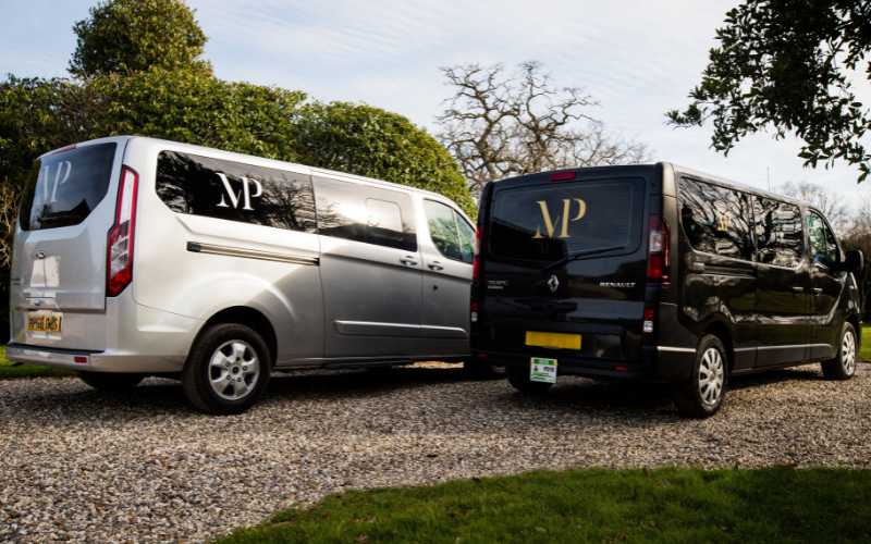 MP Vans black and silver